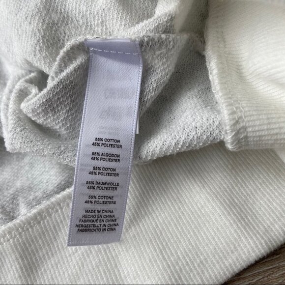 NWT Alternative Cropped Zip  Lounge Hoodie - Picture 7 of 10